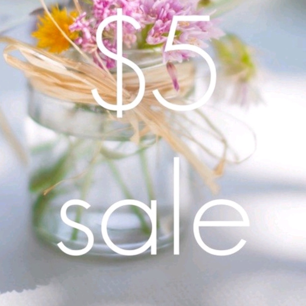 $5 dollar sale